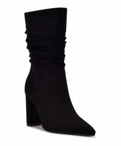 Nine West Unni Women's Block Heel Slouch Boots Dark Natural -Nine West Shop unnamed file 1070