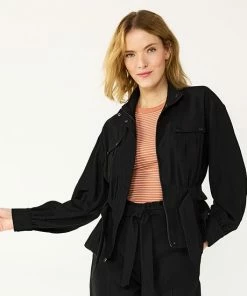 Women's Nine West Belted Utility Jacket Sergio Olive -Nine West Shop unnamed file 1182