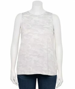 Plus Size Nine West Essential Easy High-Neck Tank Artic Aqua -Nine West Shop unnamed file 1253