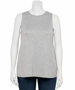 Plus Size Nine West Essential Easy High-Neck Tank Artic Aqua -Nine West Shop unnamed file 1256