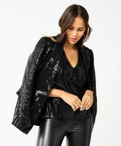 Women's Nine West Sparkly V-Neck Tank Blush Foil Dot