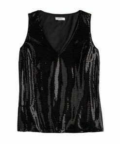 Women's Nine West Sparkly V-Neck Tank Blush Foil Dot -Nine West Shop unnamed file 1288