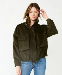 Women's Nine West Bomber Shacket Army 11 Women's Nine West Bomber Shacket Army -Nine West Shop unnamed file 1326