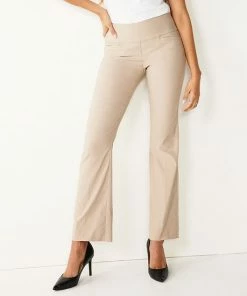 Women's Nine West Pull-On Dress Pants Mocha Froth -Nine West Shop unnamed file 1348
