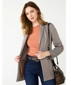 Petite Nine West Relaxed Blazer Light Heather Gray -Nine West Shop unnamed file 1381