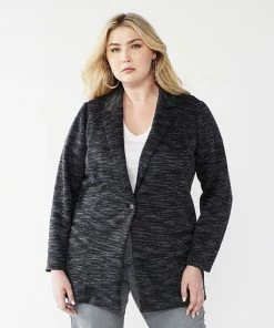 Plus Size Nine West Relaxed Knit Blazer Black 8 Plus Size Nine West Relaxed Knit Blazer Black -Nine West Shop unnamed file 1422