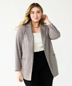Plus Size Nine West Relaxed Knit Blazer Black 9 Plus Size Nine West Relaxed Knit Blazer Black -Nine West Shop unnamed file 1423