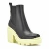 Nine West Forme Women's Chelsea Boots Blk Lime