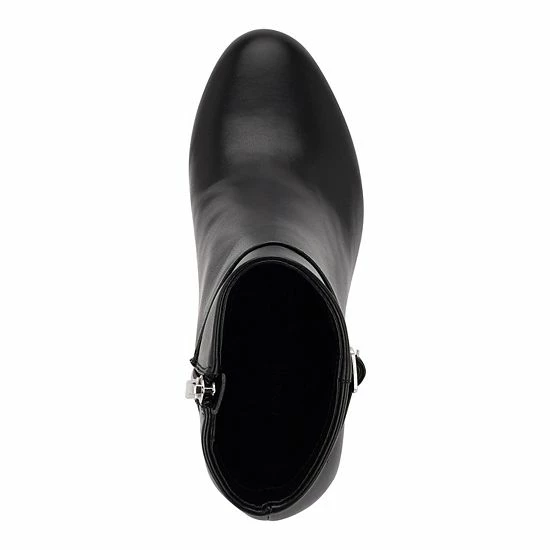 Nine West Gripe Women's High Heel Ankle Boots Black 4 Nine West Gripe Women's High Heel Ankle Boots Black - Image 4