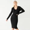 Women's Nine West Short Bolero Cardigan Cherry Merlot