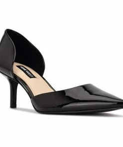 Nine West Arive Women's Dress Pumps Black Patent