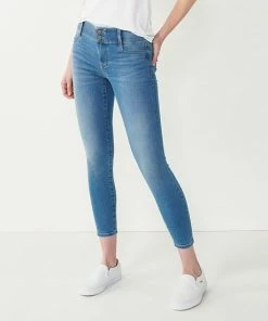 Women's Nine West Tummy-Control Skinny Jeans Medium Wash -Nine West Shop unnamed file 1496