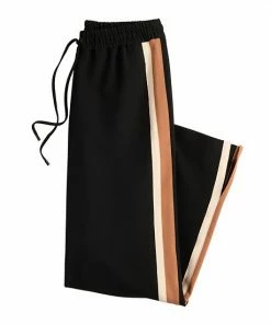 Women's Nine West Side-Stripe Wide-Leg Pants Yellow Black Ivory -Nine West Shop unnamed file 1501