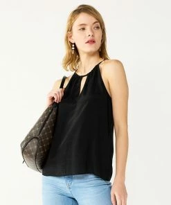 Women's Nine West High Neck Keyhole Tank White Zebra -Nine West Shop unnamed file 1514