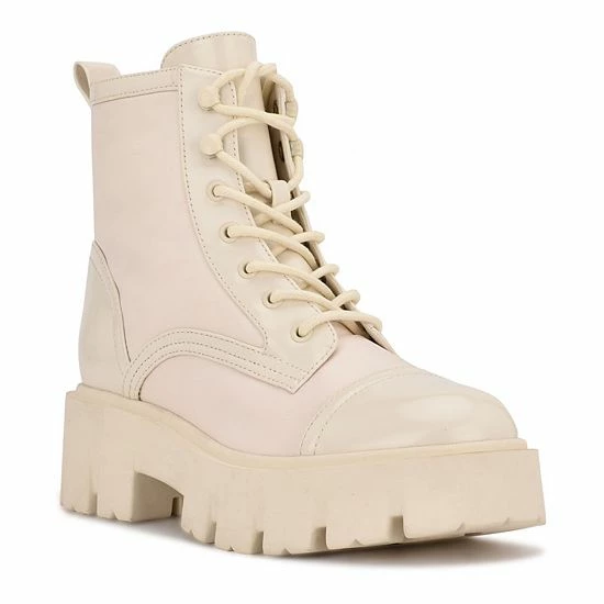 Nine West Obri Women's Combat Boots Dark Green 1 Nine West Obri Women's Combat Boots Dark Green