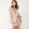 Women's Nine West Double-Breasted Blazer Leigh Beige