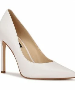 Nine West Tatiana Women's Pumps Ivory Satin -Nine West Shop unnamed file 1574