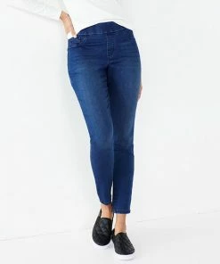 Women's Nine West Pull-On Jeggings Medium Wash -Nine West Shop unnamed file 161