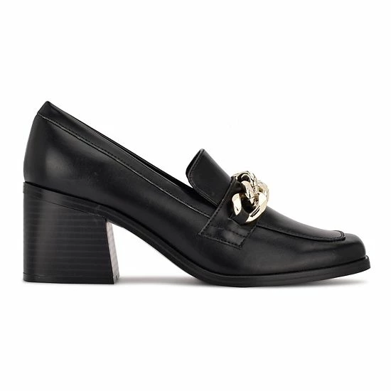 Nine West Char Women's Chain Link Heels Ivory 2 Nine West Char Women's Chain Link Heels Ivory - Image 2