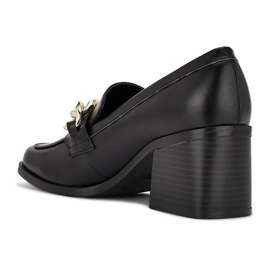 Nine West Char Women's Chain Link Heels Ivory 5 Nine West Char Women's Chain Link Heels Ivory - Image 5