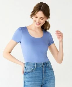 Women's Nine West Sculpt Short Sleeve Scoopneck Bodysuit Amythest Raisin 13 Women's Nine West Sculpt Short Sleeve Scoopneck Bodysuit Amythest Raisin -Nine West Shop unnamed file 1673