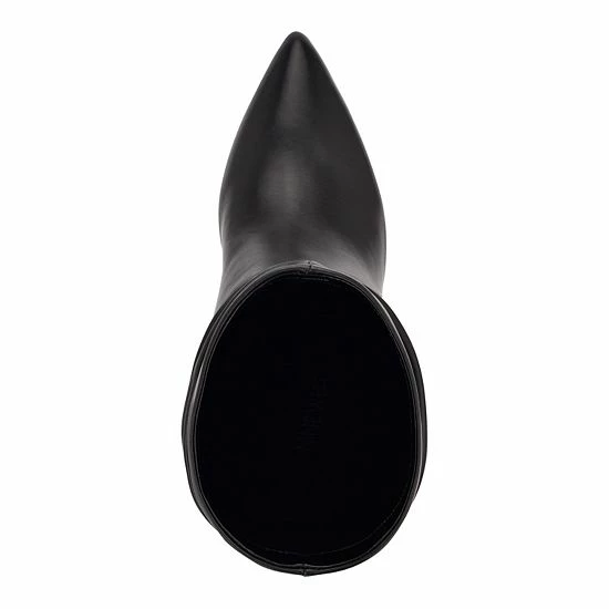 Nine West Jenn Women's Leather Ankle Boots Light Natural Leather 4 Nine West Jenn Women's Leather Ankle Boots Light Natural Leather - Image 4