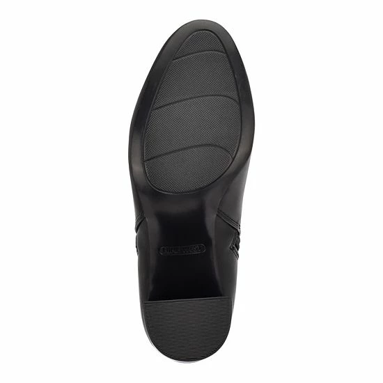 Nine West Trike Women's Block Heel Ankle Boots Black 3 Nine West Trike Women's Block Heel Ankle Boots Black - Image 3