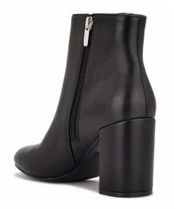 Nine West Trike Women's Block Heel Ankle Boots Black 12 Nine West Trike Women's Block Heel Ankle Boots Black -Nine West Shop unnamed file 1697