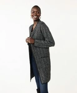 Women's Nine West Jacquard Long Cardigan Gray Abstract 36 Women's Nine West Jacquard Long Cardigan Gray Abstract -Nine West Shop unnamed file 17