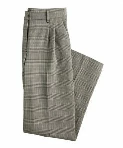 Women's Nine West High-Waisted Wide-Leg Trouser Pants Mineral Black -Nine West Shop unnamed file 173