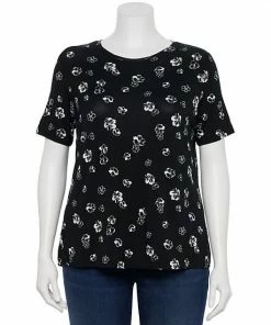 Plus Size Nine West Essential Crewneck Tee Infantry Olive Rib -Nine West Shop unnamed file 1762