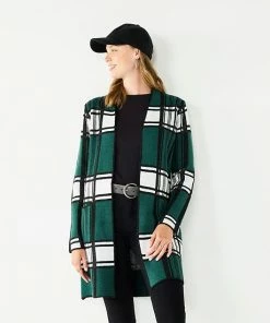 Women's Nine West Jacquard Long Cardigan Gray Abstract 37 Women's Nine West Jacquard Long Cardigan Gray Abstract -Nine West Shop unnamed file 18