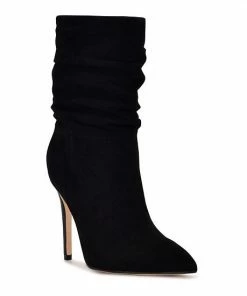 Nine West Jenn Women's Suede Ankle Boots Cognac Suede -Nine West Shop unnamed file 1801