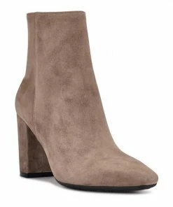 Nine West Dery 9x9 Women's Leather Ankle Boots Natrl Lthr -Nine West Shop unnamed file 1816