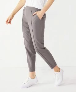 Women's Nine West Petite Relaxed Cropped Pants Mineral Black -Nine West Shop unnamed file 1834