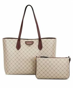 Nine West Landyn 2-Piece Tote & Shoulder Bag Set Black Saddle Tan -Nine West Shop unnamed file 1840