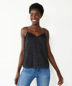 Women's Nine West V-Neck Layering Camisole Pink Floral -Nine West Shop unnamed file 1849