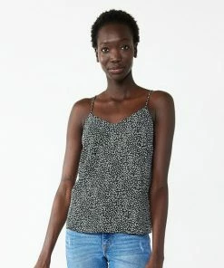 Women's Nine West V-Neck Layering Camisole Pink Floral -Nine West Shop unnamed file 1856