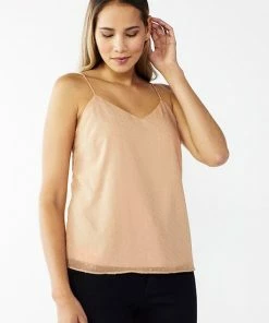 Women's Nine West V-Neck Layering Camisole Pink Floral -Nine West Shop unnamed file 1863