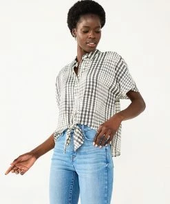 Women's Nine West Knot Front Dolman Sleeve Top Sicily Tomato -Nine West Shop unnamed file 1916