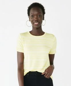 Petite Nine West Essential Crewneck Tee Cheetah -Nine West Shop unnamed file 1945