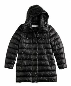 Women's Nine West Hooded Puffer Coat Deep Olive -Nine West Shop unnamed file 1994