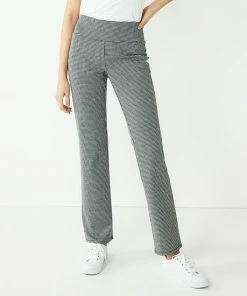 Petite Nine West Mid Rise Tummy Control Ponte Bootcut Pants Charcoal Herringbone 10 Petite Nine West Mid Rise Tummy Control Ponte Bootcut Pants Charcoal Herringbone -Nine West Shop unnamed file 2001