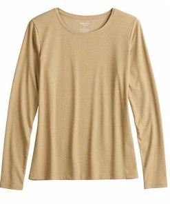 Women's Nine West Essential Soft-Spun Long Sleeve Crewneck Tee Black Animal -Nine West Shop unnamed file 201
