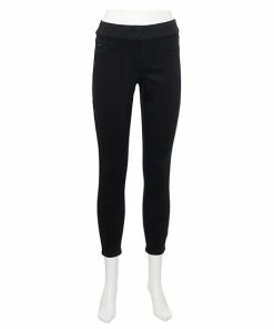 Petite Nine West Pull-On Jeggings Gray