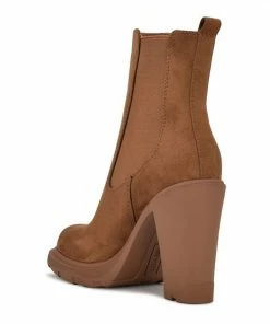 Nine West Ream Women's High Heel Chelsea Boots Dark Green -Nine West Shop unnamed file 2066