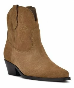 Nine West Texen Women's Suede Western Boots Taup Suede -Nine West Shop unnamed file 2124