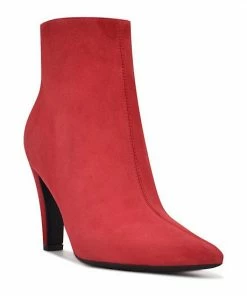 Nine West Cale 9x9 Women's Leather Ankle Boots Black Lthr -Nine West Shop unnamed file 2148