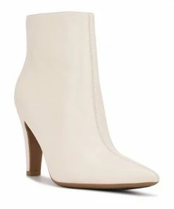 Nine West Cale 9x9 Women's Leather Ankle Boots Black Lthr -Nine West Shop unnamed file 2150