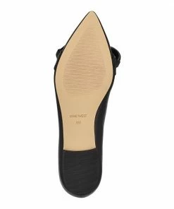 Nine West Buy Me Women's Leather Flats Black Leather -Nine West Shop unnamed file 2179